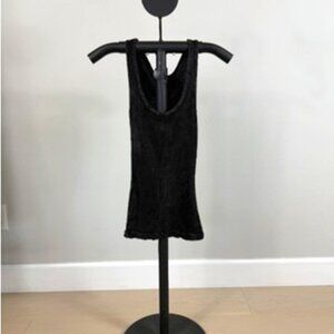Alternative Apparel Black Ribbed Tank Top